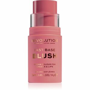 Makeup Revolution Fast Base tonizáló balzsam ajakra és arcra árnyalat Blush 14 g