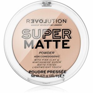 Revolution Relove Super Matte Powder mattító púder árnyalat Vanilla 6 g