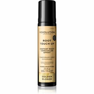 Revolution Haircare Root Touch Up spray a lenövések azonnali elfedéséhez árnyalat Golden Blonde 75 ml