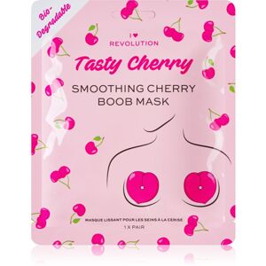 I Heart Revolution Tasty Cherry intenzív hidrogélmaszk dekoltázs feszesítésére 2 db