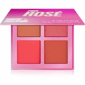 Makeup Obsession Blush Crush pirosító paletta árnyalat Pink Rosé 4,4 g