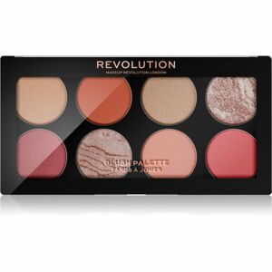 Makeup Revolution Ultra Blush arcpirosító paletta árnyalat Golden Desire 13 g