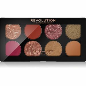 Makeup Revolution Ultra Blush arcpirosító paletta árnyalat Golden Soul 13 g