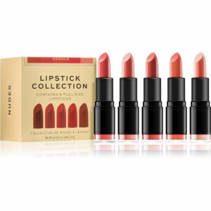 Revolution PRO Lipstick Collection selyem rúzs ajándékszett árnyalat Corals 5x3,2 g