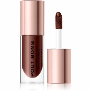Makeup Revolution Pout Bomb dúsító ajakfény magasfényű árnyalat Sugar 4.6 ml