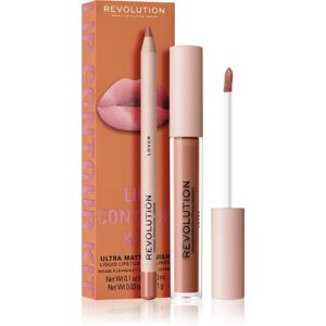 Makeup Revolution Lip Contour Kit ajakápoló készlet árnyalat Lover