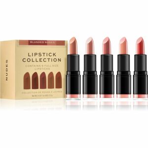 Revolution PRO Lipstick Collection selyem rúzs ajándékszett árnyalat Blushed Nudes 5x3,2 g