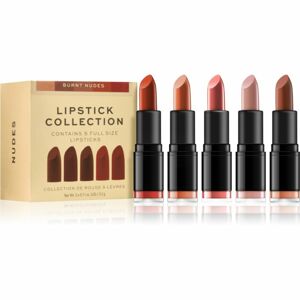Revolution PRO Lipstick Collection selyem rúzs ajándékszett árnyalat Burnt Nudes 5x3,2 g
