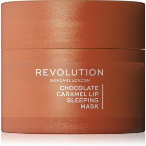 Revolution Skincare Lip Mask Sleeping hidratáló maszk az ajkakra íz Chocolate Caramel 10 g