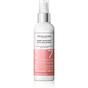 Revolution Haircare Plex No.7 Bond Restore Styling Spray regeneráló kondicionáló spray meleg által károsult haj 100 ml