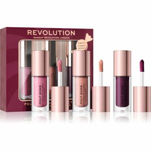 Makeup Revolution Pout Bomb ajakfény szett (E-vitaminnal)
