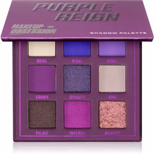 Makeup Obsession Mini Palette szemhéjfesték paletta árnyalat Purple Reign 11,7 g