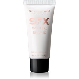 Makeup Revolution SFX White Base szín arcra és testre árnyalat White 25 ml