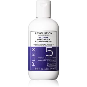 Revolution Haircare Plex Blonde No.5 Bond Conditioner intenzív hajkúra száraz és sérült hajra 250 ml