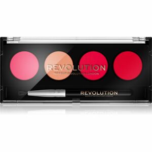 Makeup Revolution Graphic Liners szemhéjtus ecsettel árnyalat Pretty Pink 5,4 g