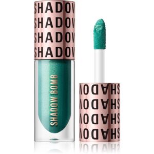 Makeup Revolution Shadow Bomb metálszínű szemhéjfesték árnyalat Obsessed Teal 4,6 ml