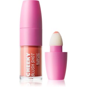 Makeup Revolution Hot Shot Cheeky krémes arcpirosító hidratáló hatással árnyalat Orange 4,6 ml