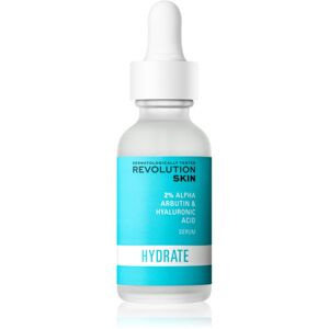 Revolution Skincare Hyaluronic Acid & 2% Alpha Arbutin élénkítő hidratáló szérum 30 ml