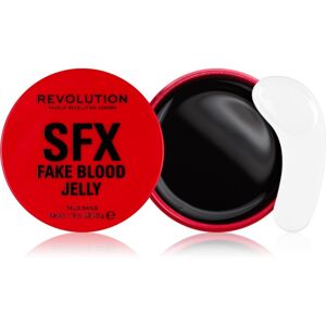 Makeup Revolution SFX Fake Blood multifunkcionális smink a szemre, az ajkakra és az arcra géles textúrájú árnyalat Fake Blood 50 g