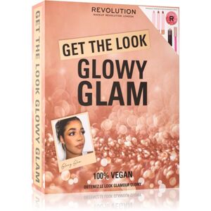 Makeup Revolution Get The Look Glowy Glam ajándékszett (az élénk bőrért)