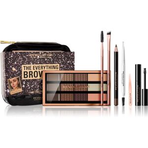 Makeup Revolution The Everything Brow Kit ajándékszett (szemöldökre)