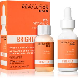 Revolution Skincare Brighten 15% VItamin C kettős szérum az élénk bőrért 30 ml