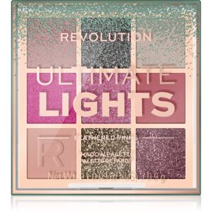 Makeup Revolution Ultimate Lights szemhéjfesték paletta árnyalat Pinks 8,1 g