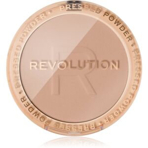 Makeup Revolution Reloaded gyengéd kompakt púder árnyalat Vanilla 6 g