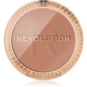 Makeup Revolution Reloaded gyengéd kompakt púder árnyalat Tan 6 g
