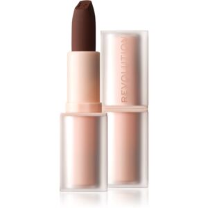 Makeup Revolution Lip Allure Soft Satin Lipstick krémes rúzs szatén finish-el árnyalat Stiletto Brown 3,2 g