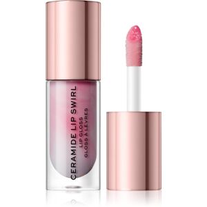 Makeup Revolution Ceramide Swirl hidratáló ajakfény árnyalat Pure Gloss Clear 4,5 ml