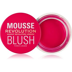 Makeup Revolution Mousse arcpirosító árnyalat Juicy Fuchsia Pink 6 g