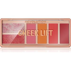 Makeup Revolution Cheek Lift arcpirosító paletta árnyalat Pink Energy 6x1,8 g