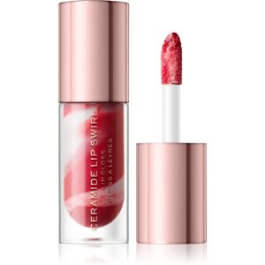 Makeup Revolution Festive Allure csillogó ajakfény árnyalat Out Out Red 4,5 ml