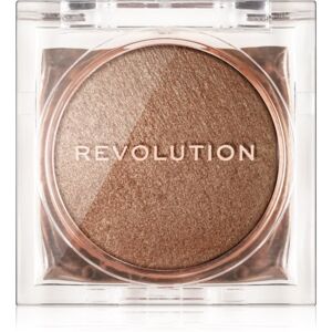 Makeup Revolution Beam Bright kompakt púderes élénkítő arcra árnyalat Bronze Baddie 2,45 g