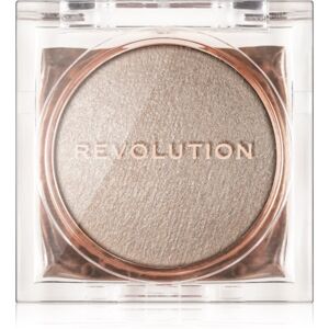 Makeup Revolution Beam Bright kompakt púderes élénkítő arcra árnyalat Diamond Glow 2,45 g