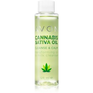 Avon Cannabis Sativa Oil Cleanse & Calm arctisztító emulzió kender olajjal 125 ml