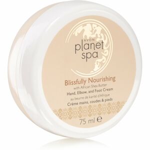 Avon Planet Spa Blissfully Nourishing tápláló kézkrém lábakra 75 ml