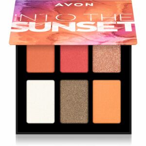 Avon 6 In 1 Into The Sunset szemhéjfesték paletta 10,2 g