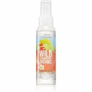 Avon Naturals Wild Strawberry Dreams testápoló spray eper illattal 100 ml