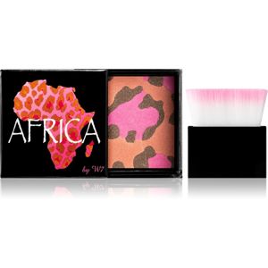 W7 Cosmetics Africa bronzosító arcpír ecsettel 8 g