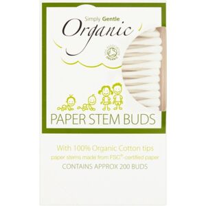 Simply Gentle Organic Paper Stem Buds fültisztítók 200 db