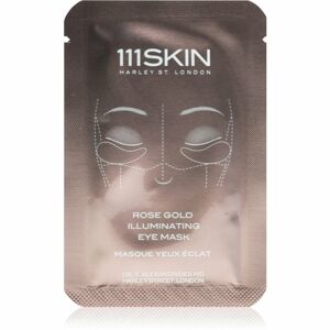 111SKIN Rose Gold bőrvilágosító hidratáló maszk szemre 6 ml
