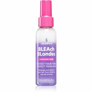 Lee Stafford Bleach Blondes fényvédő spray a szőke és melírozott hajra 100 ml