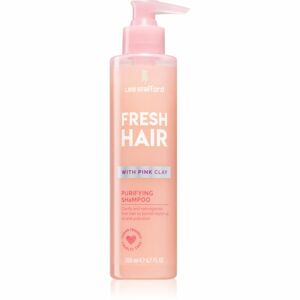 Lee Stafford Fresh Hair Pink Clay mélyen tisztító sampon minden hajtípusra 200 ml