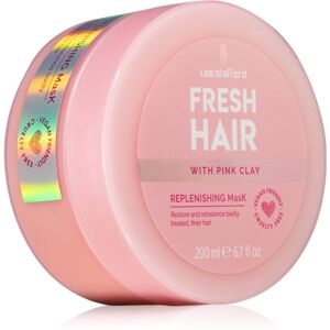 Lee Stafford Fresh Hair Pink Clay revitalizáló maszk a finom hajért 200 ml