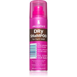 Lee Stafford Dry Shampoo száraz sampon sötét hajra 200 ml