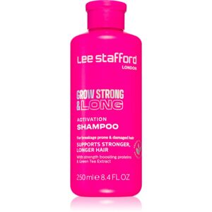 Lee Stafford Grow It Longer hajsampon a haj növekedéséért és megerősítéséért a hajtövektől kezdve 250 ml