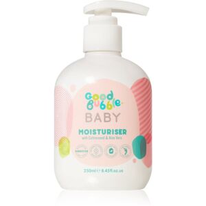 Good Bubble Baby Moisturiser hidratáló krém arcra és testre gyermekeknek születéstől kezdődően Cottonseed & Aloe Vera 250 ml