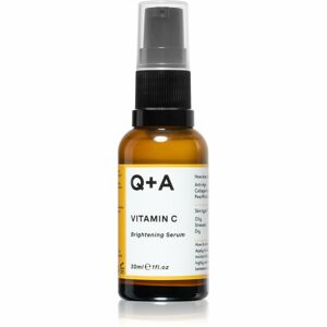 Q+A Vitamin C bőrélénkítő szérum C-vitaminnal 30 ml
